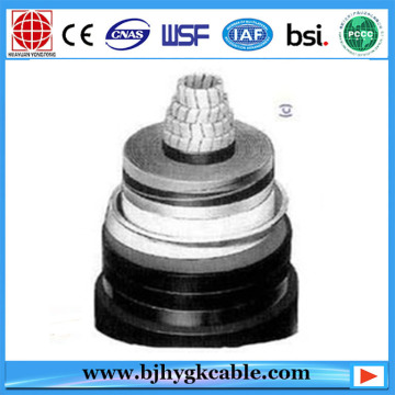 76 / 132kV 1Cx800mm2 ตัวนำอะลูมิเนียมสายไฟฉนวน XLPE