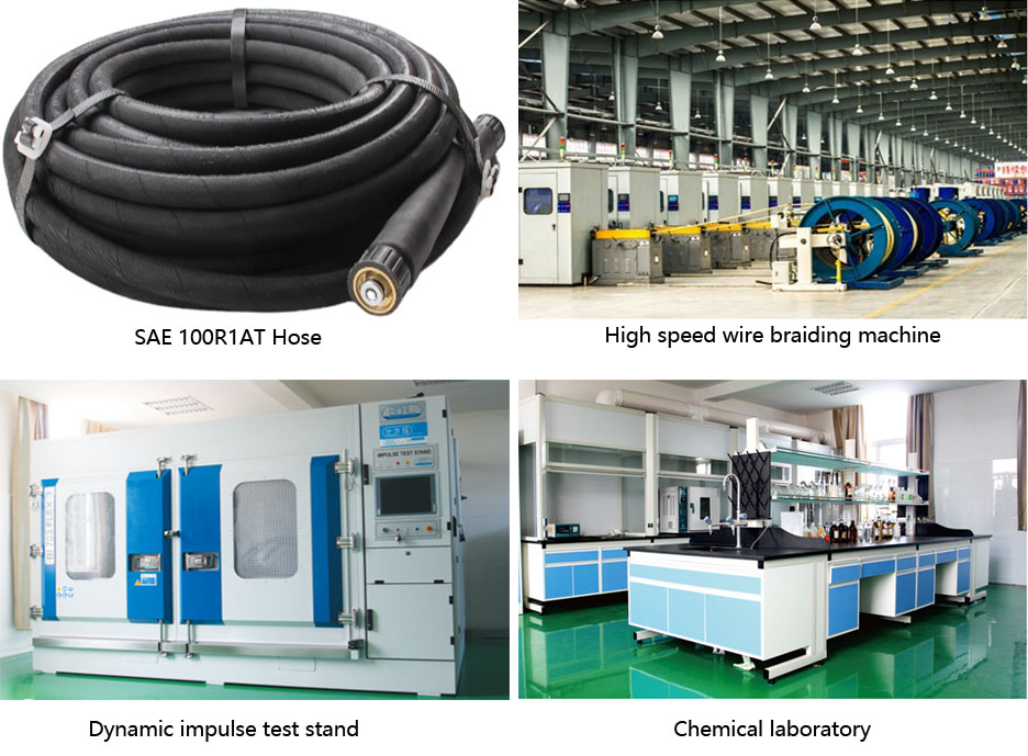 factory for high pressure braided hose