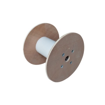 plywood spool with PVC tube