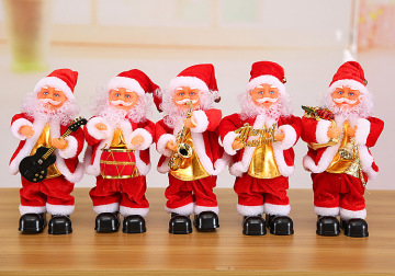 wholesale 2017musical moving christmas toy figure