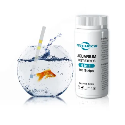 Fish pond fish tank pH test strips