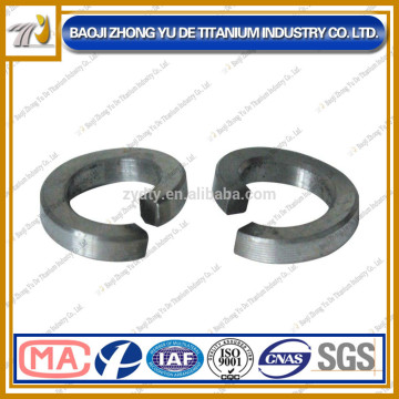 DIN127 GR2 Titanium spring lock washer