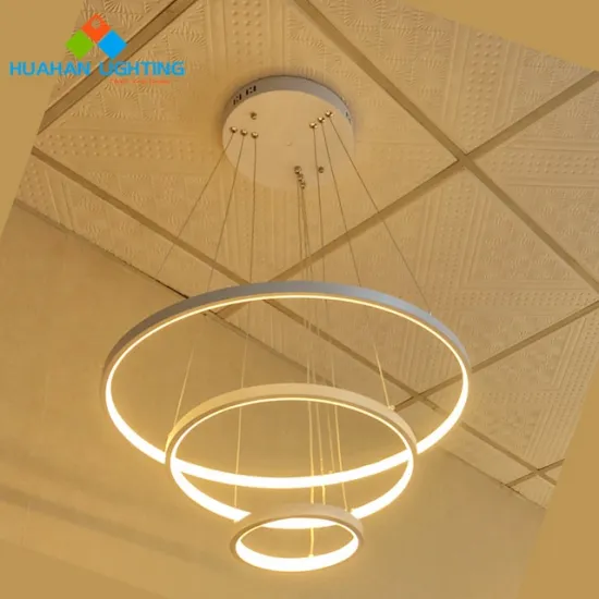 72W Circle Pendant Wedding Chandelier LED Ceiling Light (20+40+60cm)