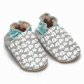 Animal Print Soft Leather Baby Slippers Shoes