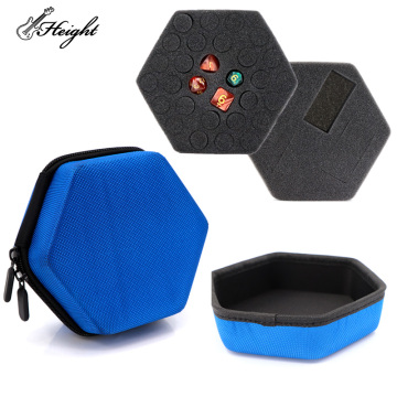 مجموعة Dice Case &amp; Tray Case المطبوعة المخصصة: مثالية لألعاب الطاولة وليالي آر بي جي