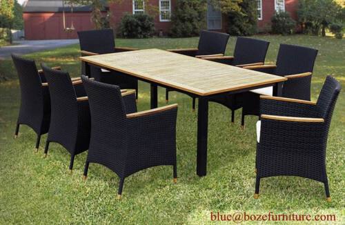 Dining Set Patio Rattan Furniture (BZ-D009)