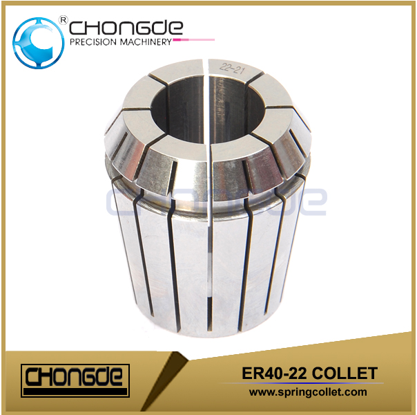 ER40 22mm 0.866&quot; 초정밀 ER 콜릿