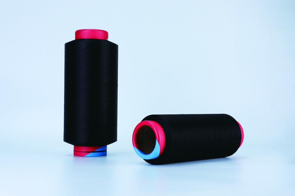 Polyester hướng dẫn ngoài da 20d màu đen