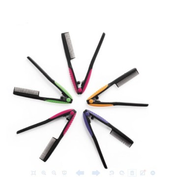 2015 New design hair straightener with removable comb