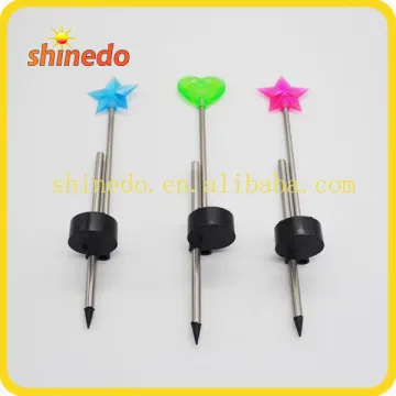 stainless steel garden star / heart mini solar light