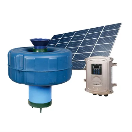 Solar Oxygen Aerator for Aquaculture Pumps