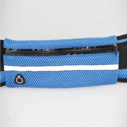 Blue Durable Elastic Waterproof Neoprene Waist Bags