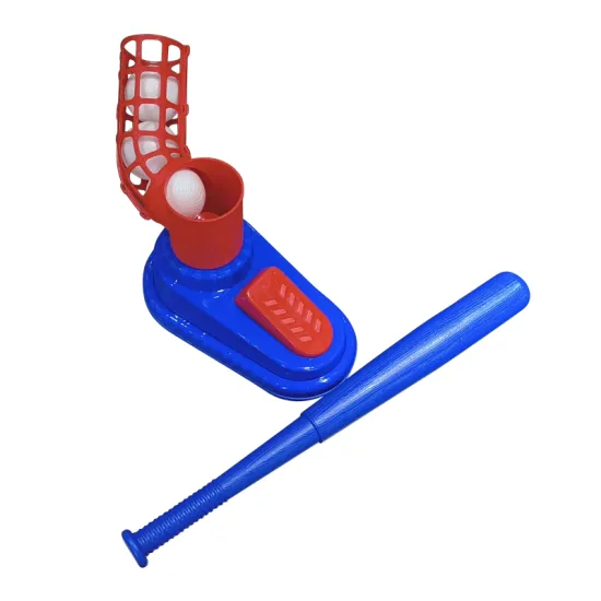 Factory Wholesale Kids Outdoor Baseball Toy Set: Plastic Batting Balls and Launcher
