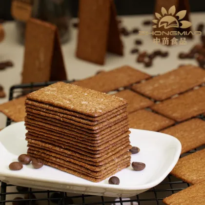 Roasted Coffee Flavored Crackers