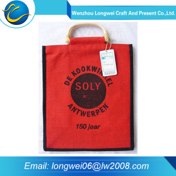 High quality colorful jute bag for sugar