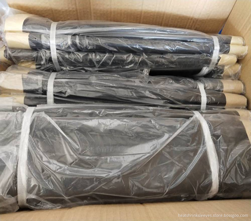 Heat shrink sleeve manufacturing facility with radiation crosslinking technology