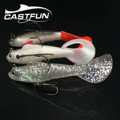 Wholesale 10g Soft Baits Series Mixed Color  Soft Fishing Lure  False Bait Design