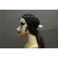 Máscara de cosplay de terror de rosto inteiro de palhaço de anime