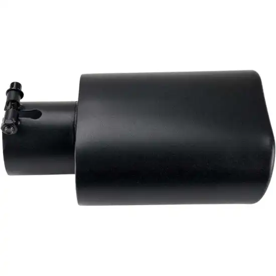 9 Inch Stainless Steel Exhaust Pipe with 2.5 Inch Inlet and 5.5 x 3 Inch Square Outlet