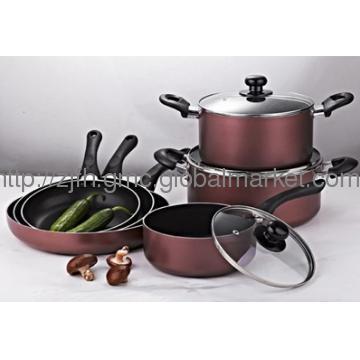9pcs press cookware sets