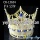 Gold Plate Beauty Queen Pearl Full Round Crown