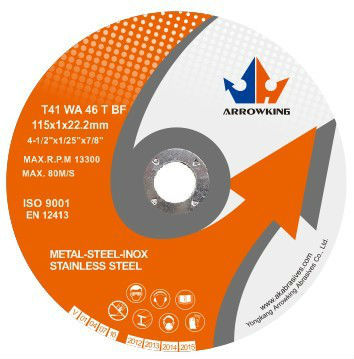 Super-Thin 4.5'' 115x1x22.2mm Cutting Wheel for Stainless Steel