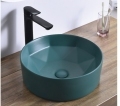 Modern Sanitary Ware Matte Black Ceramic Sink
