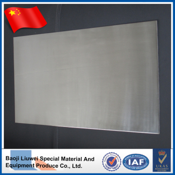 Baoji liuwei astm b265 GR7 titanium sheet