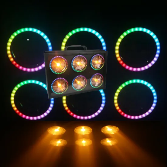 600W Warm White LED Blinder for Church Disco Club TV