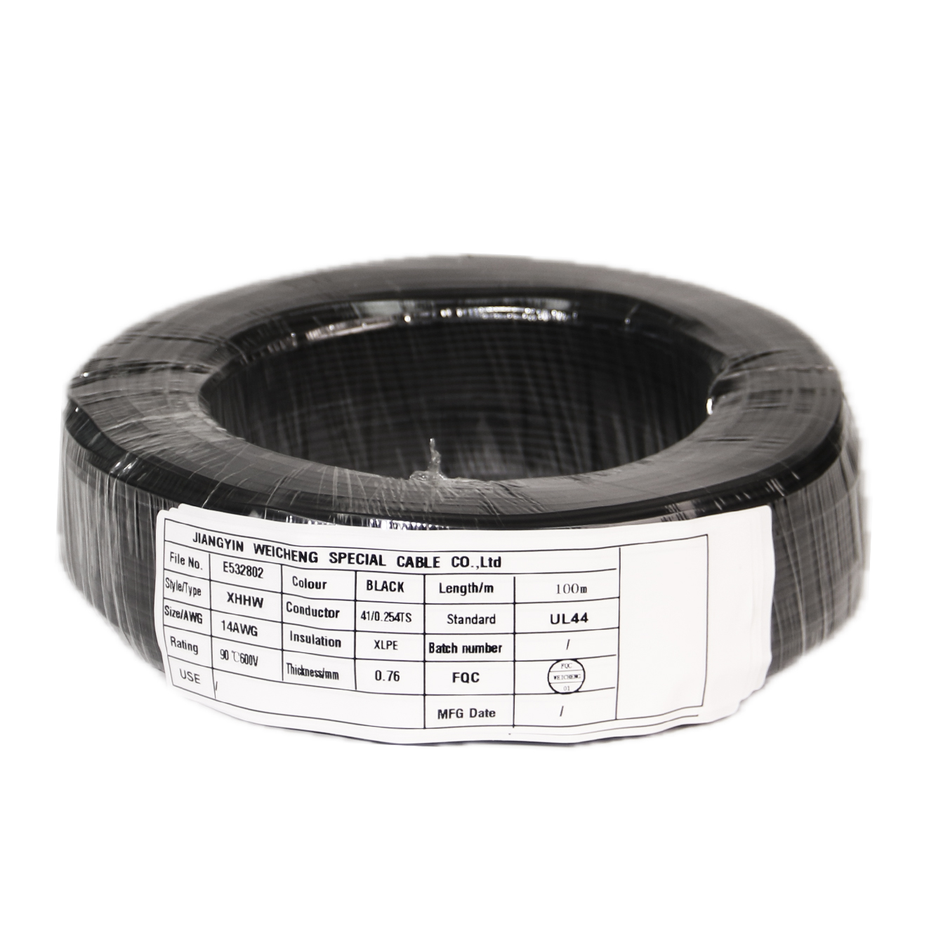 XHHW American Standard Power Cable XHHW 14AWG