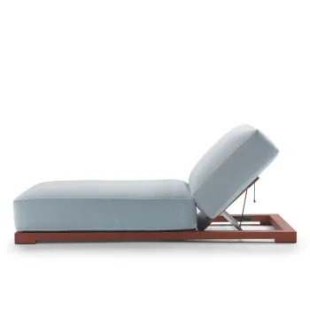 Aluminium Lounge Outdoor Sun Bed for Swimming Pools and Beaches