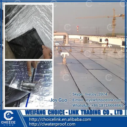 cold applied 3mm self adhesive waterproof membrane