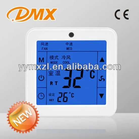 Digital Touch Screen Thermostat For Central Air Conditioning