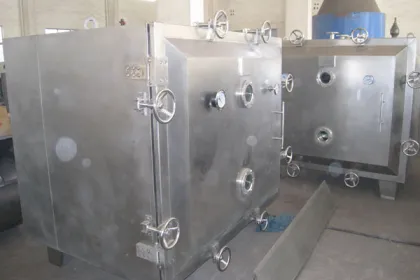 Square Static Vacuum Dryer for Electronic Industries