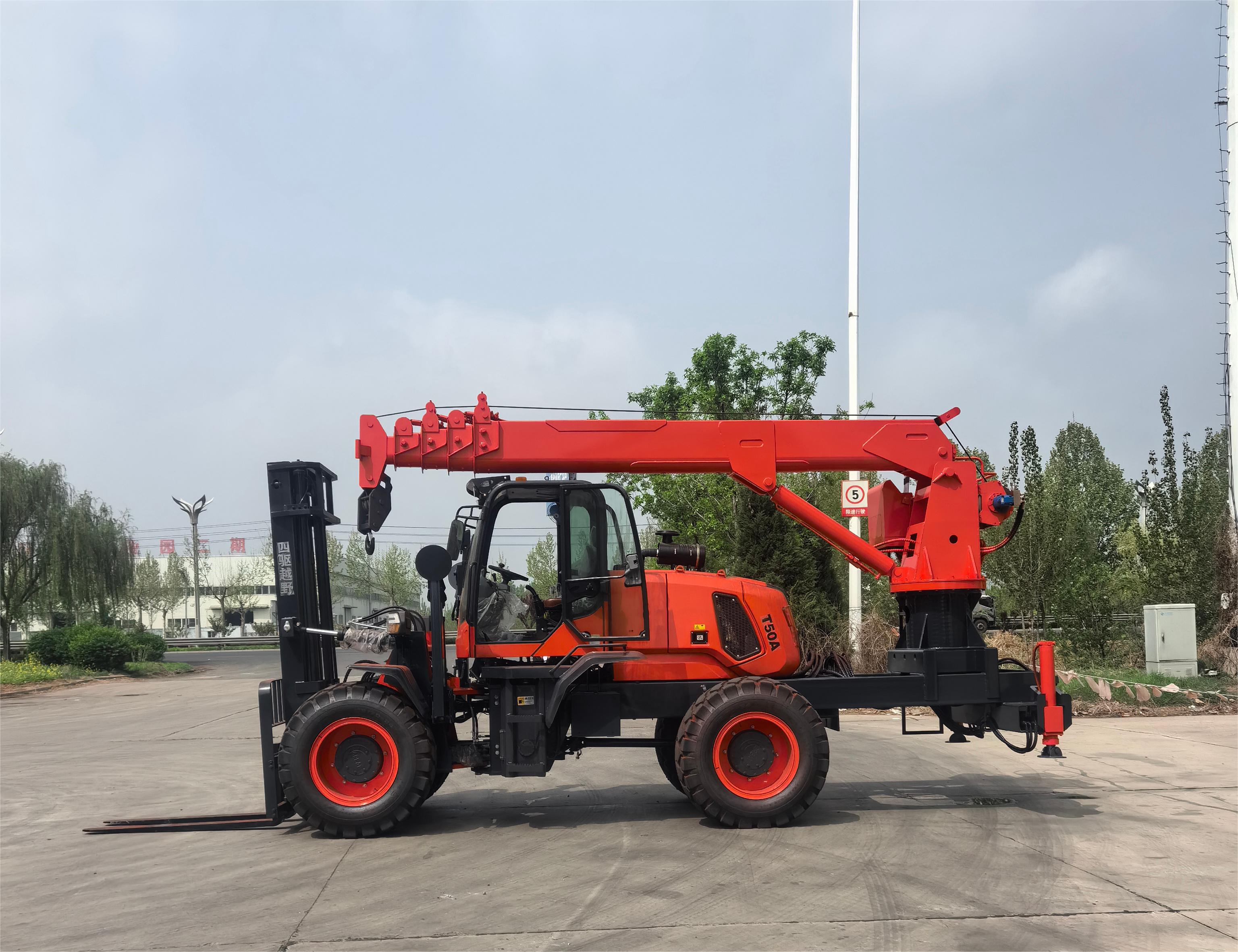forklift crane