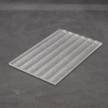 Customized Ultra-White Acid-Etched 10mm Frosted Decorative Home Design Glass