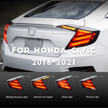 HCMotionz 2016-2021 Honda Civic светодиоды Tai Lights