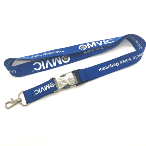 5/8 &#39;&#39; Event ID Card LOGO Lanyard personnalisé