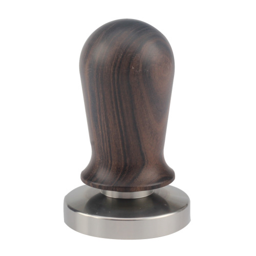 Calibrated Pressure Tamper with Wooden Handle