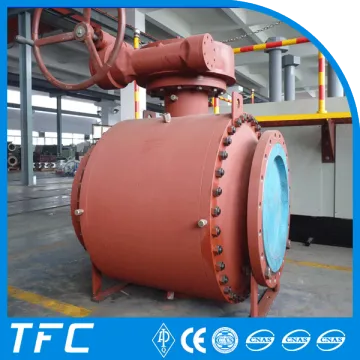 forged steel API 6D double block and bleed ball valve