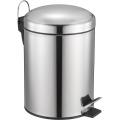 Stainless Steel Round Shape Pedal bin