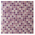 Mixcolor square shape 300x300x4mm Glass Mosaic Tiles