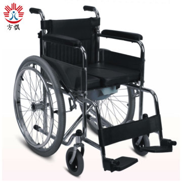 Steel Commode Wheelchair For The Disable