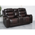 Living Room Electric Double USB Rechargeable Recliner Sofa