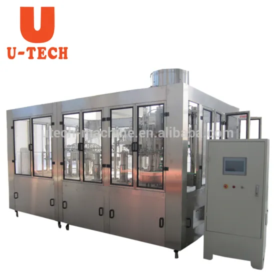 Bottling Carbonated Filling Machine For Beverage Producrion Line