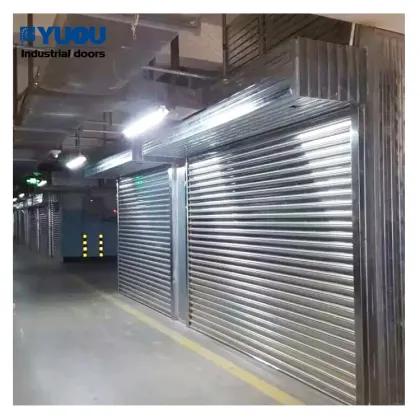 Fire Rated Roller Shutter Door - 3 Hours Fireproof Steel Rolling Industrial Door