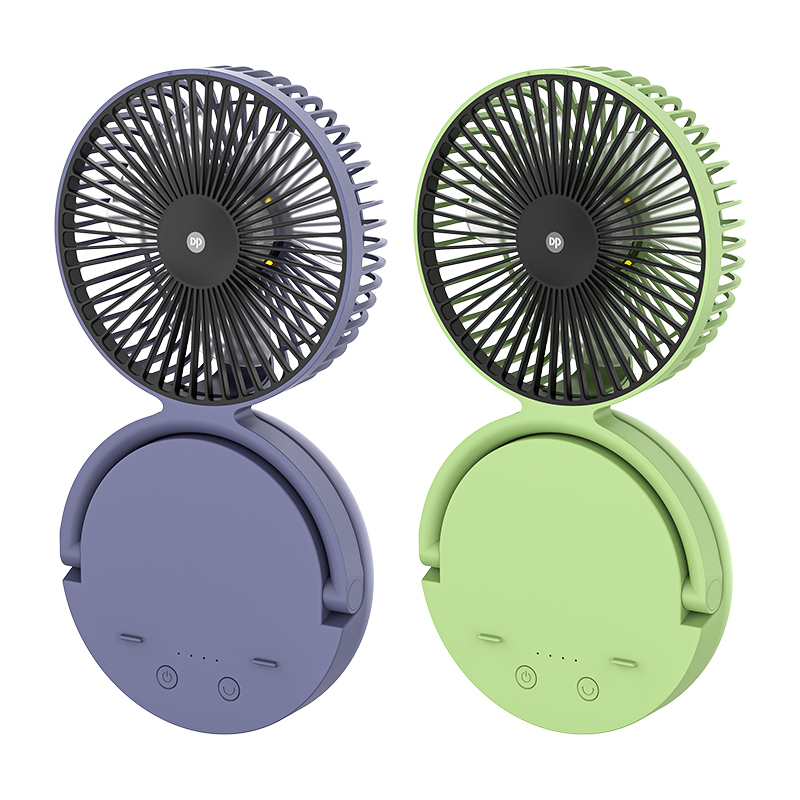 Rotating Folding Portable Mini Table Desk Rechargeable Fan