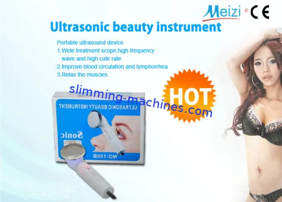 High Frequency Skin Care Machine, 2012 Hot Sale Portable Ultrasonic Beauty Instrument