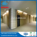 4ft x 8ft acp levhalar 4mm alüminyum dekoratif iç duvar paneli hafif bölüm kurulu için