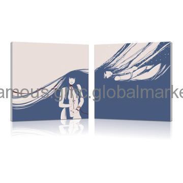 Nude Girl Art Picture on Canvas